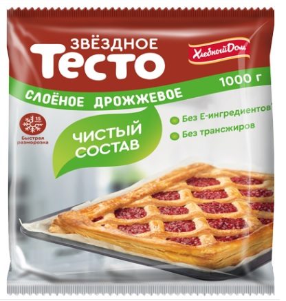 ЗВ Тесто ЗВЁЗДНЫЙ сл. дрож. 1кг*8 (4)