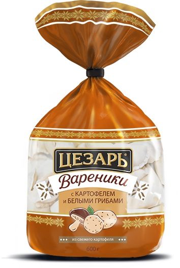 МР Вареники ЦЕЗАРЬ кар и бел гриб 600гр*12 (5)