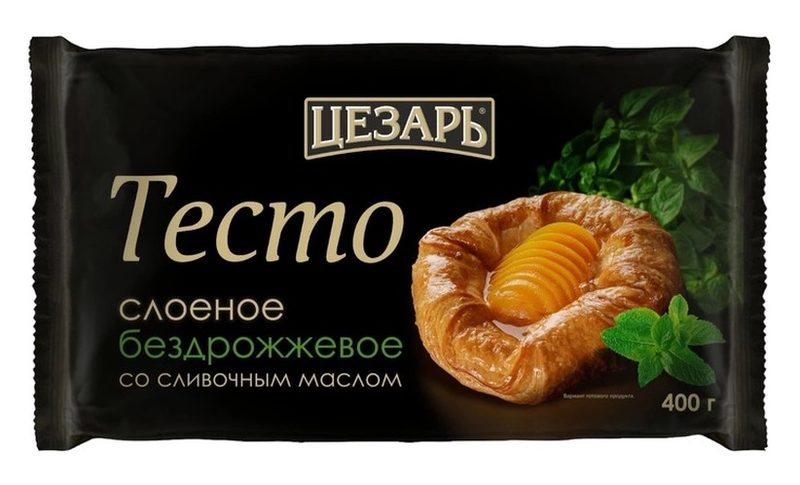 МР (Шок-Ц) Тесто ЦЕЗАРЬ (400) сл безд на МАСЛЕ *12 (5)
