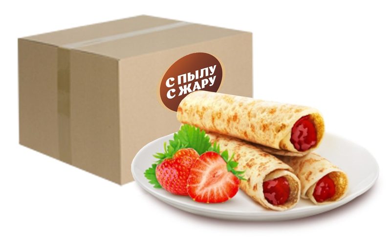 (вес) СПЖ Блины с клубникой 6кг*1