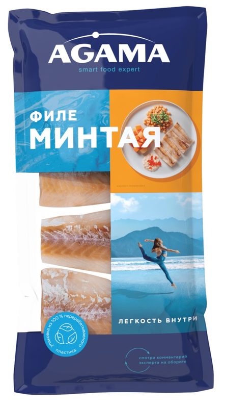 АГ Рыба МИНТАЙ Филе с/м 400гр*8 (3)