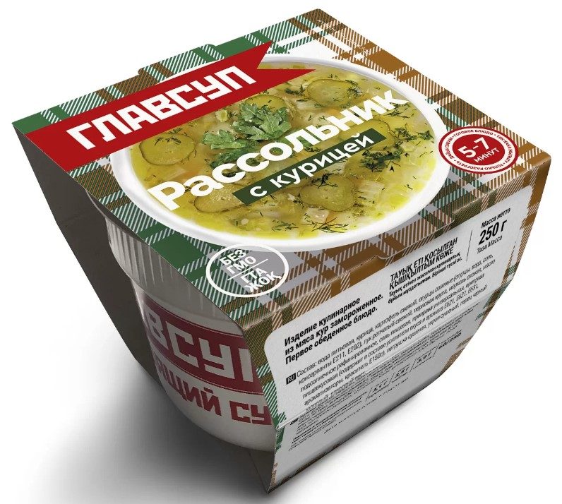 ГС Суп РАССОЛЬНИК с курицей 250гр*12 (6)