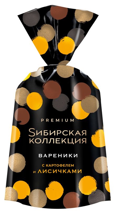 СК Вареники СИБ КОЛ с картоф и ЛИСИЧКАМИ 700гр*8 (4)