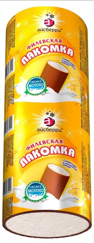 ВП Лакомка ФИЛЁВСКАЯ сливочная шокол-глаз 90гр*30