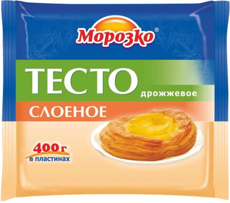 МР (Шок-Ц) Тесто МОРОЗКО (400) сл. дрож (плст)*18 (5)