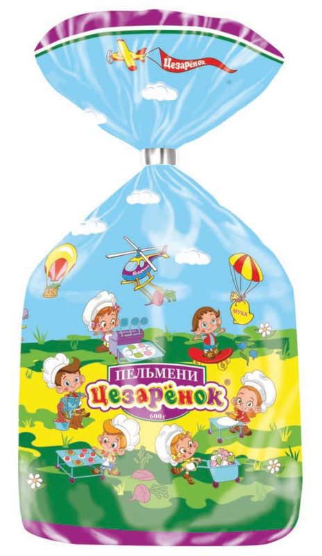 МР (Шок-Ц) Пельмени ЦЕЗАРЕНОК 600гр*15 (4)