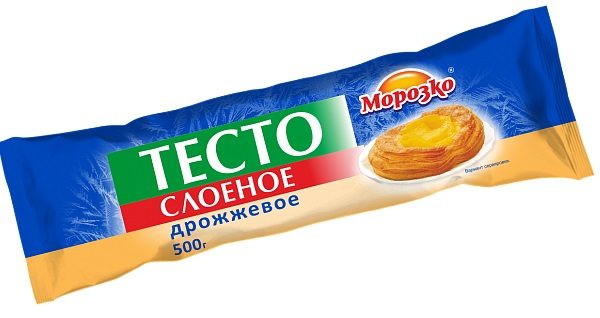 МР (Шок-Ц) Тесто МОРОЗКО (500) сл. дрож (рул)*12 (5)