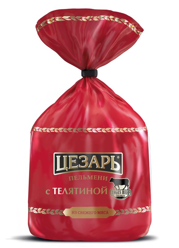 МР (Шок-Ц) Пельмени ЦЕЗАРЬ Телятина 700гр*12 (4)