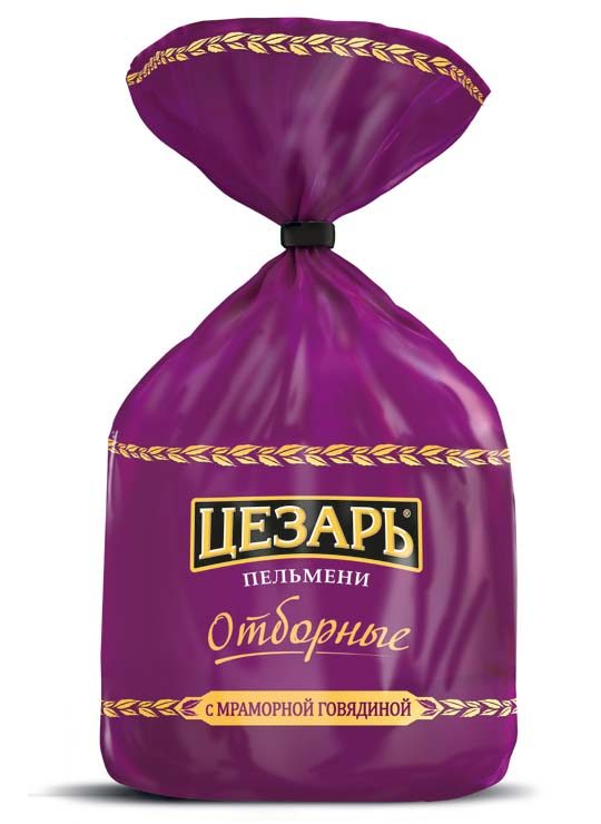 МР (Шок-Ц) Пельмени ЦЕЗАРЬ Отборные 700гр*12 (4)