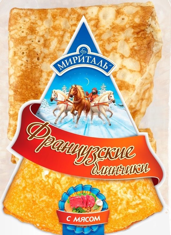(вес) МИ Блины ФРАНЦУЗСКИЕ с мясом 4кг*1