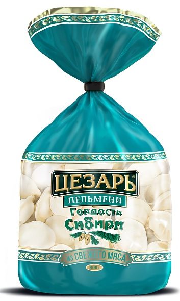 МР (Шок-Ц) Пельмени ЦЕЗАРЬ Гордость Сибири 450гр*20 (5)
