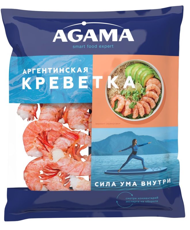(АКЦ+) АГ Креветка №7 АРГЕН с/м б/г 850гр*6 (1)