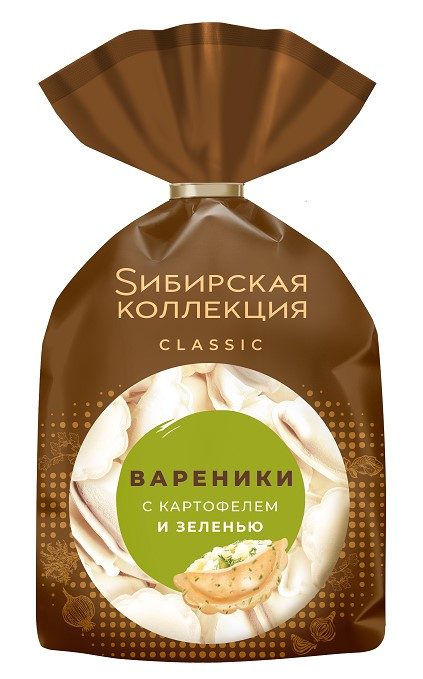 СК Вареники СИБ КОЛ с картоф и зелен 700гр*8 (5)