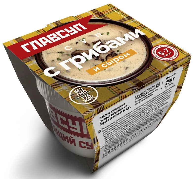 ГС Суп ГРИБНОЙ с сыром 250гр*12 (6)