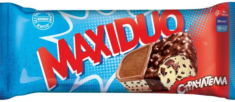 ФР Сэндвич "МАКСИДУО" Страчателла 92гр*24