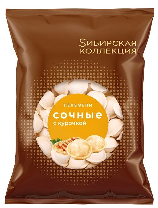 (АКЦ+) СК Пельмени СИБ КОЛ Сочные с Курочк 700гр*8 (4)