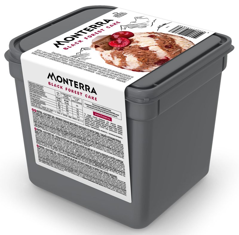 MONTERRA (2400) Шоколад Вишня Торт 2400мл*2