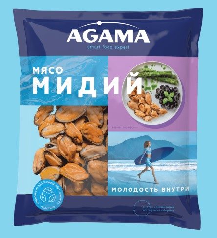 АГ Мясо мидий в/м 300гр*6 (3)