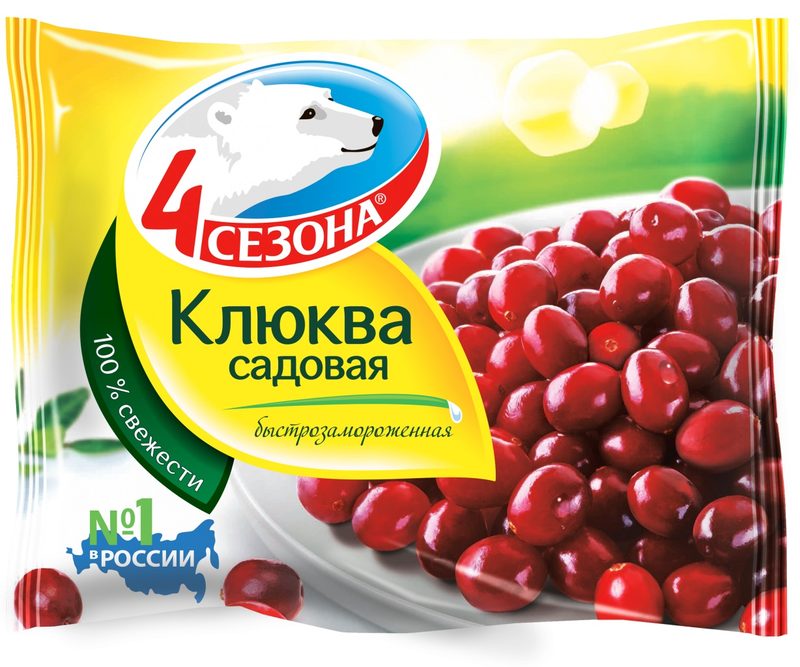 4С Ягода Клюква садовая 300гр*22 (5)