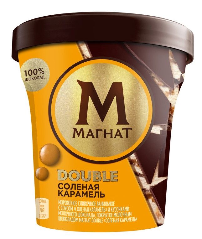 ИМ Ведерко МАГНАТ ДАБЛ Соленая карамель 310гр*8 (2)