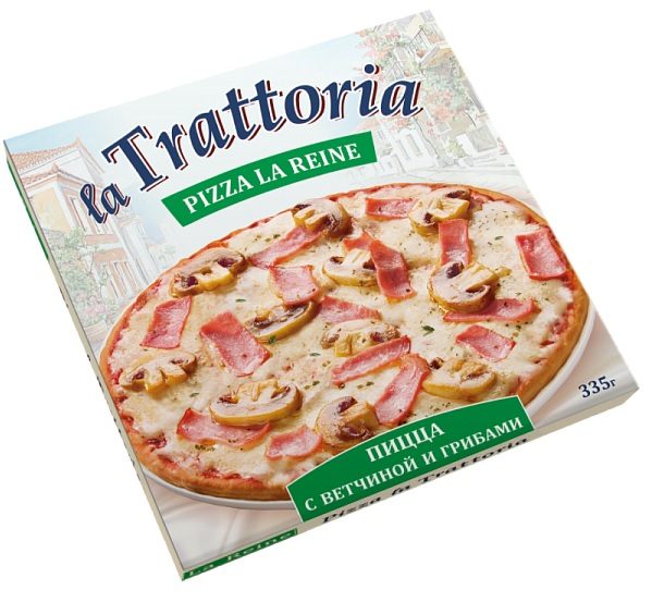 МР (Шок-Ц) Пицца La TRATTORIA Вет Гриб 335гр*5 (5)