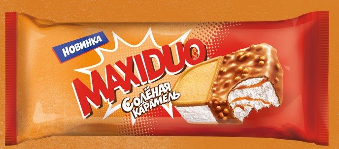 ФР Сэндвич "МАКСИДУО" Солёная карамель 94гр*24
