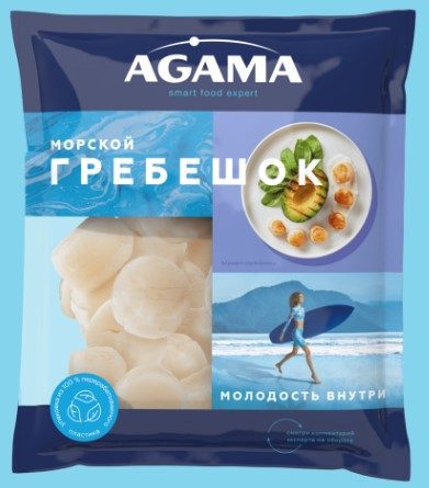 АГ Гребешок морской с/м 250гр*4 (2)