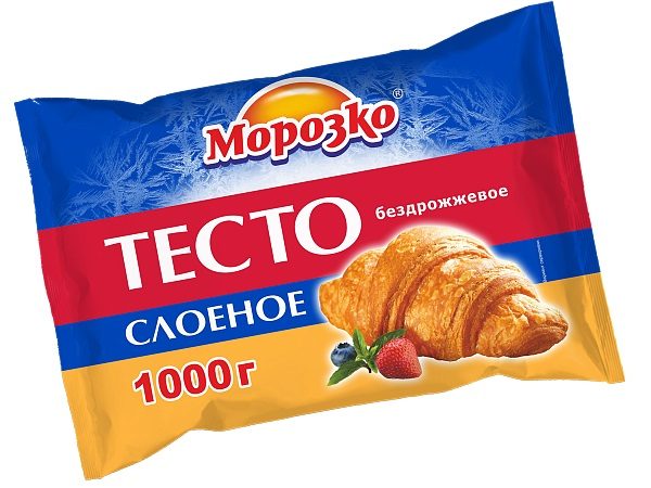 МР (Шок-Ц) Тесто МОРОЗКО (1кг) сл. бездро (пласт)*8 (4)
