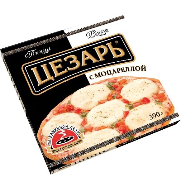 МР (Шок-Ц) Пицца ЦЕЗАРЬ Моцарелла 390гр*4 (4) 22%