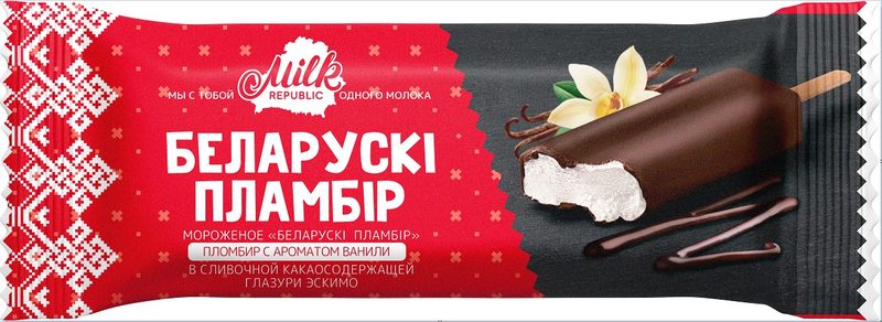 БЛ Эскимо MilkR плмбр ваниль в шоколадной глаз 80гр*36