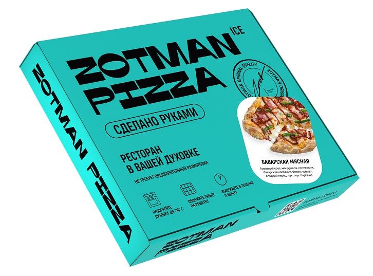 ЗТ Пицца ZOTMAN Баварская Мясная 465гр*10 (3)
