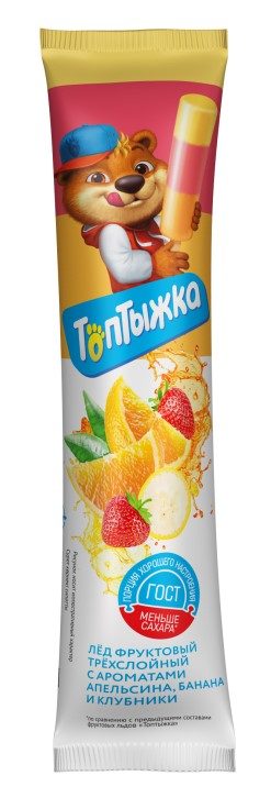 СЗ Эск фр лед ТОПТЫЖКА Апел-Банан-Клубника 50гр*50