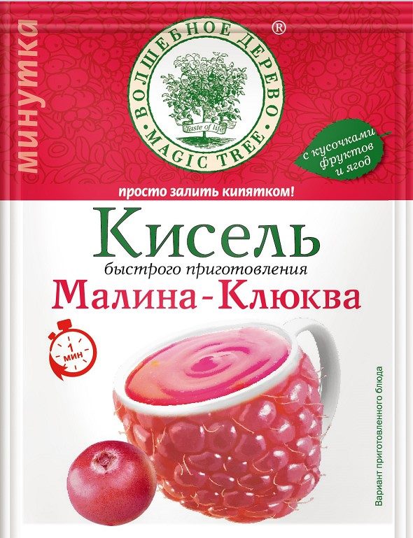 ВД Кисель Малина-Клюква быстр приготов 30гр*30 (5)