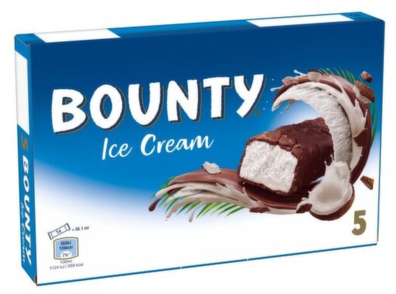 МS Имп (мультипак 5 шт) Батончик BOUNTY 39гр*70 (20)