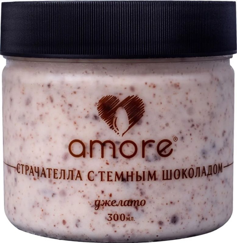АМ Банка AMORE Страчателла-Темный шоколад 250гр*6 (2)