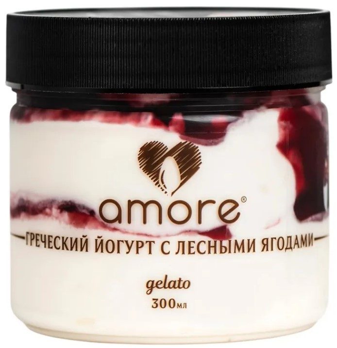 АМ Банка AMORE Гречес йогурт-Лесные ягоды 250гр*6 (2)