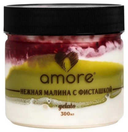 АМ Банка AMORE Нежная Малина-Фисташка 250гр*6 (2)