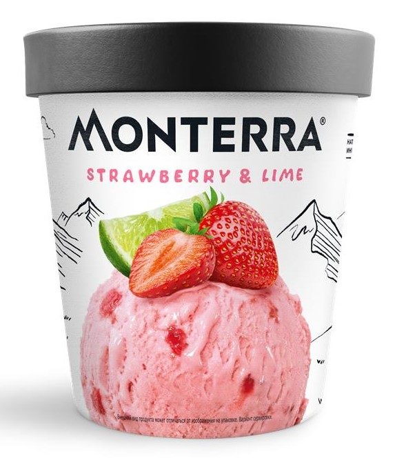 MONTERRA Клубника Лайм 480мл*8 (1)