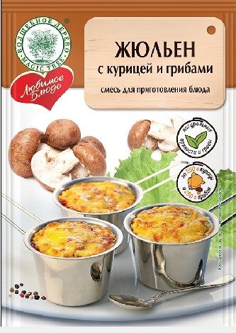 ВД ЛБ Смесь Жюльен с курицей и грибами 30гр*18 (5)