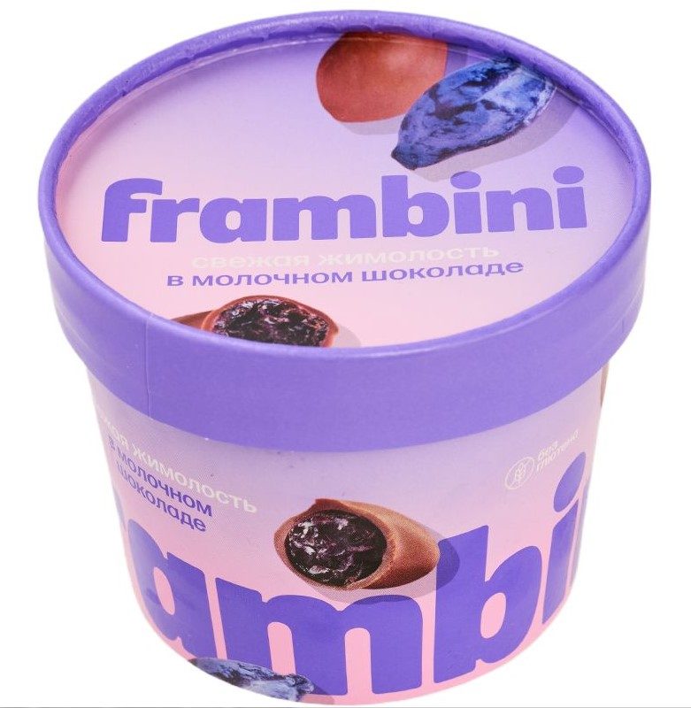 ФБ Жимолость FRAMBINI в молочном шоколаде 130гр*12 (2)