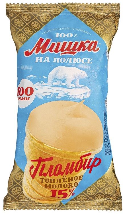 МП Стакан МИШКА Топлён Молоко пломб 100гр*36