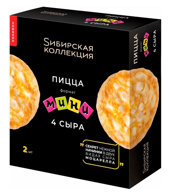 (АКЦ+) СК Пицца МИНИ 4 Сыра 200гр*8 (4) 10%