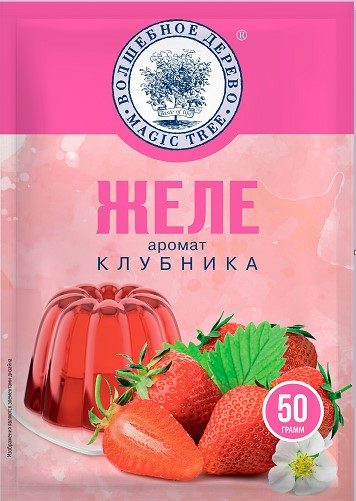 ВД Желе аромат Клубники 50гр*25 (5)