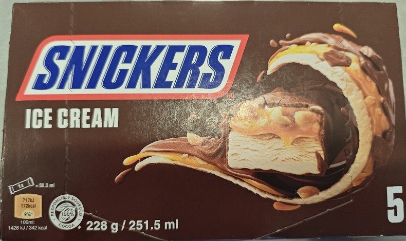 МS Имп (мультипак 5 шт) Батончик SNIСKERS 45гр*60 (20)