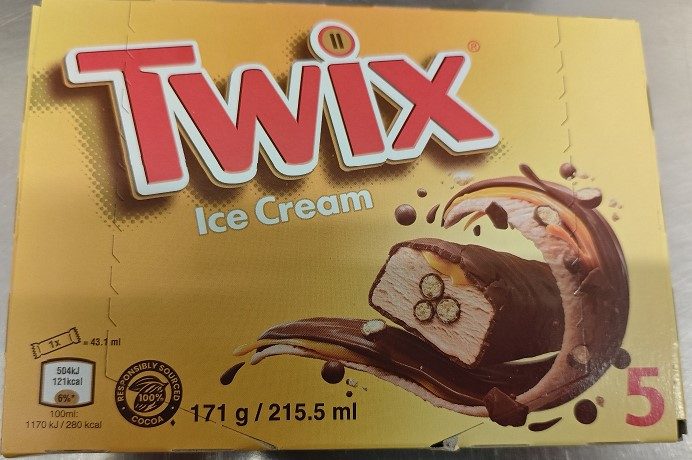 МS Имп (мультипак 5 шт) Батончик TWIX 34гр*60 (20)