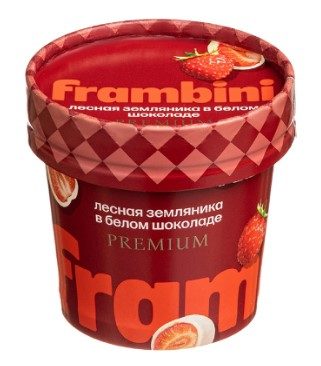 ФБ Земляника FRAMBINI в белом шоколаде 60гр*12 (2)