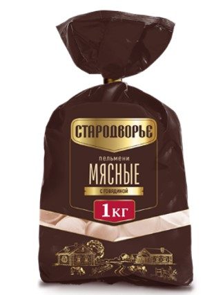 ГШ (СУПЕР-Ц) Пельмени Мясные с Говядиной 1кг*5 (5)
