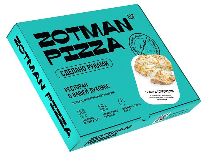 ЗТ Пицца ZOTMAN Груша Горгонзола NEW 415гр*6 (3)