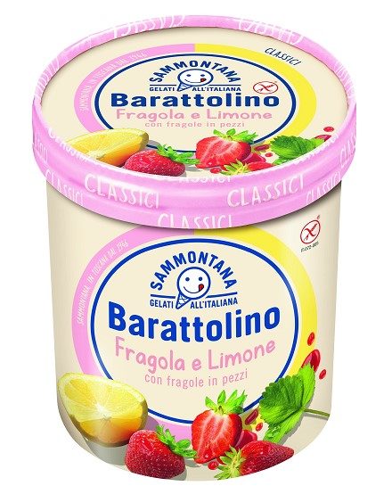 ИТ Пинта Barattolino Сорбет Лимон Фрагола 500гр*6 (1)