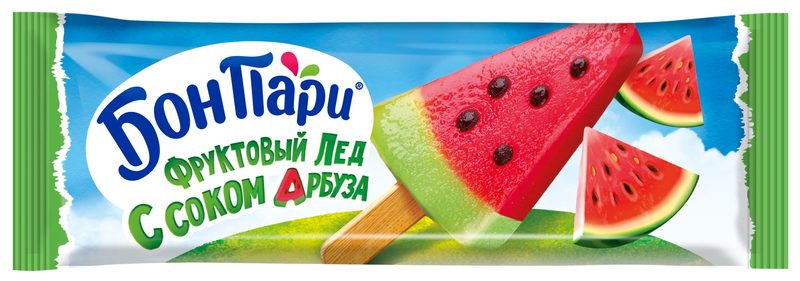 ФР (!) Эскимо БОН ПАРИ Арбузик 67гр*27